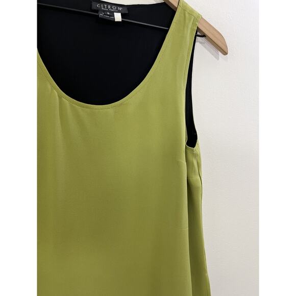 Citron Santa Monica Silk Top S Minimal Quiet Luxury Capsule Scandi Parisian Y2K - Picture 5 of 13
